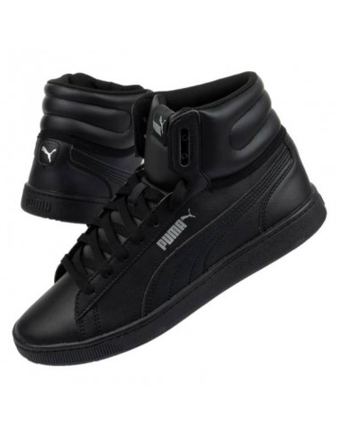 Puma Παιδικό Sneaker High Vikky Μαύρο 370619-03