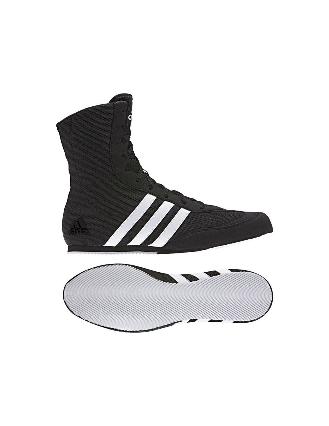 Adidas Box Hog 2.0 FX0561 Παπούτσια Πυγμαχίας Ενηλίκων Μαύρα