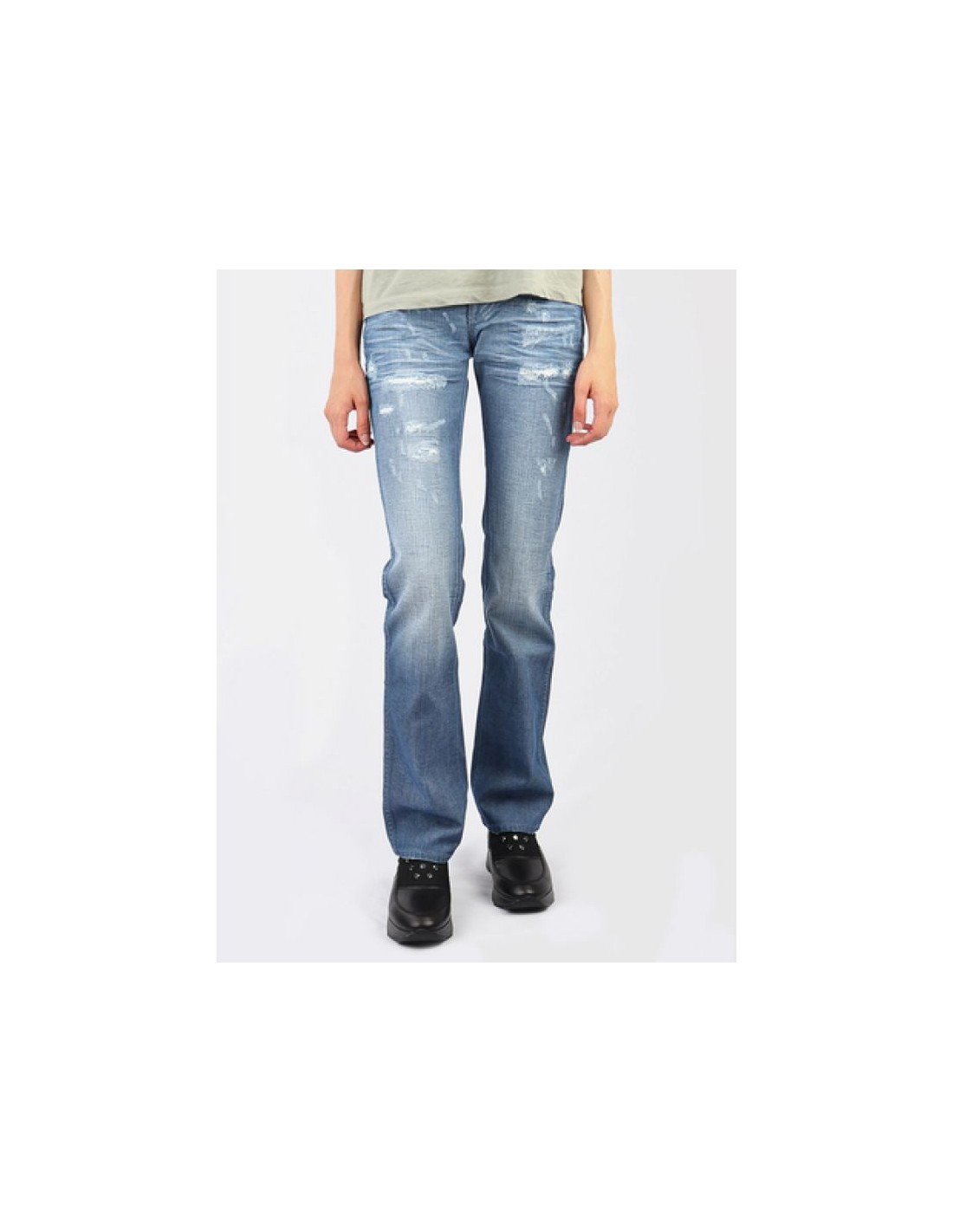 Women's Trousers Wrangler Blue