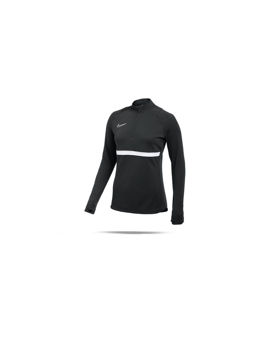 Nike Football Academy Χειμερινή Γυναικεία Μπλούζα Μακρυμάνικη με Φερμουάρ Μαύρη CV2653-010