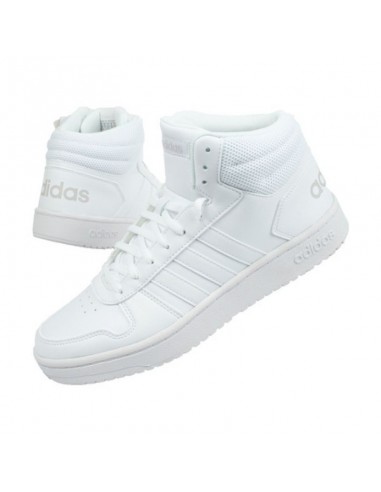 Adidas Hoops 2.0 Mid Γυναικεία Μποτάκια Cloud White B42099