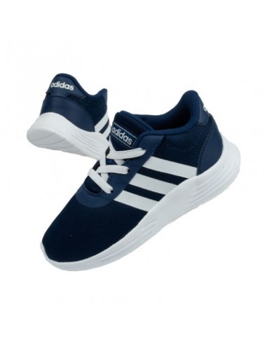 Adidas Αθλητικά Παιδικά Παπούτσια Running Lite Racer Jr EH2570 Dark Blue / Cloud White / Core Black
