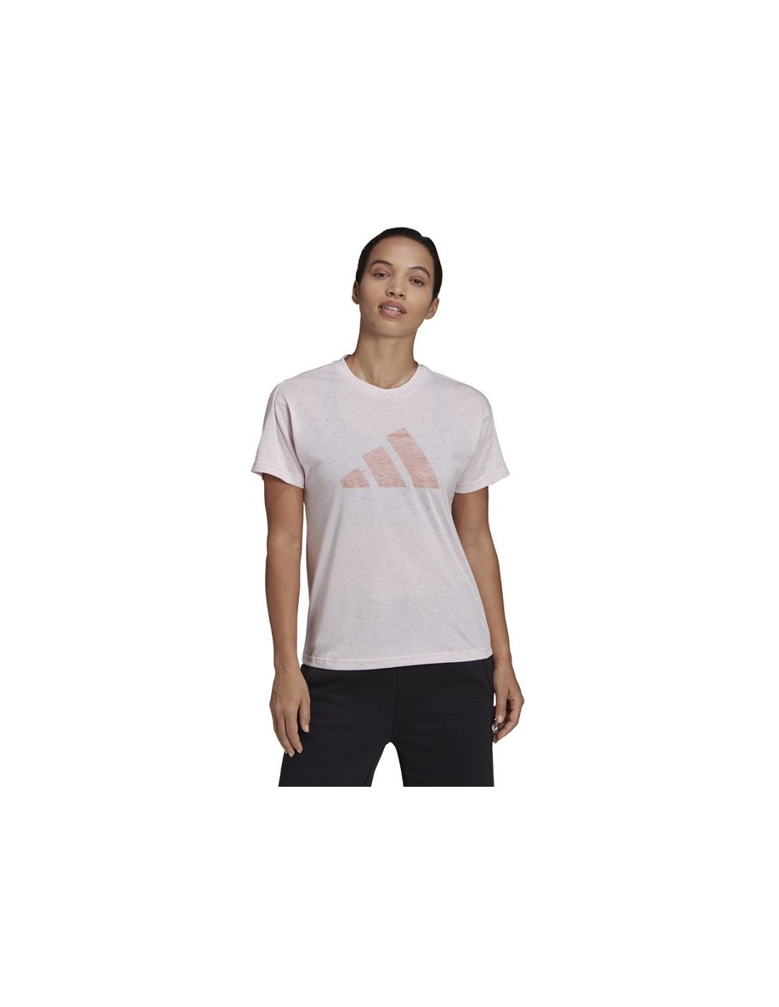 Adidas Future Icons Winners 3.0 Γυναικείο Αθλητικό T-shirt Almost Pink Mel HE1706