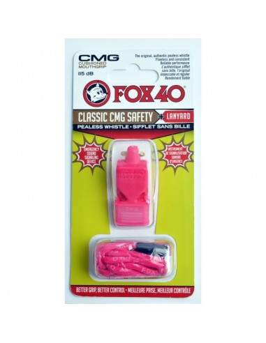 Whistle FOX CMG Classic Safety string 9603-0408 pink