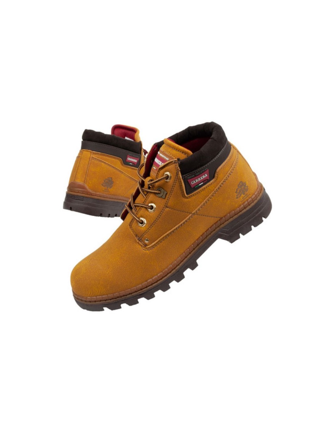 Carrera Jeans Καφέ Ανδρικά Μποτάκια CAM021057-01