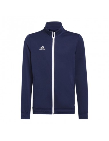 Adidas Entrada 22 Ανδρική Φούτερ Ζακέτα με Τσέπες Navy Μπλε H57523