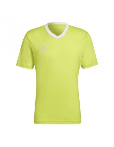 Adidas Entrada 22 Ανδρικό T-shirt Κίτρινο Μονόχρωμο HC5077