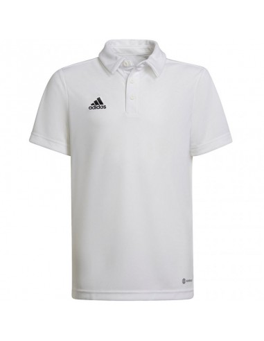 Adidas Entrada 22 Ανδρικό T-shirt Polo Λευκό HC5067