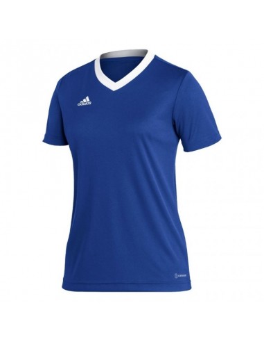 Adidas Entrada 22 Î“Ï…Î½Î±Î¹ÎºÎµÎ¯Î¿ Î‘Î¸Î»Î·Ï„Î¹ÎºÏŒ T-shirt Fast Drying Î¼Îµ V Î›Î±Î¹Î¼ÏŒÎºÎ¿ÏˆÎ· Navy ÎœÏ€Î»Îµ HG3947