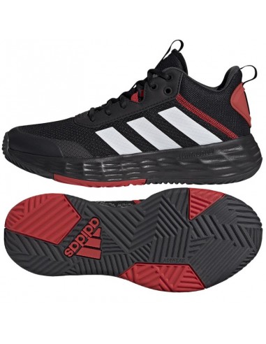 Adidas Ownthegame 2.0 H00471 Χαμηλά Μπασκετικά Παπούτσια Core Black / Cloud White / Carbon