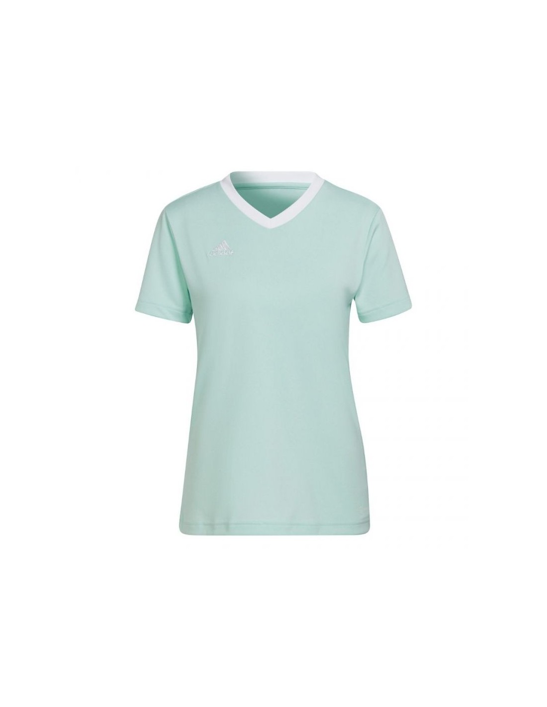 ADIDAS PERFORMANCE Adidas Entrada 22 Γυναικείο Αθλητικό T-shirt Fast Drying με V Λαιμόκοψη Clear Mint HC5076