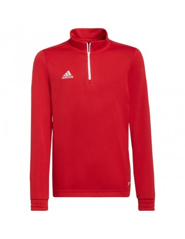 Adidas Παιδική Χειμερινή Μπλούζα Μακρυμάνικη Κόκκινη Entrada 22 H57550