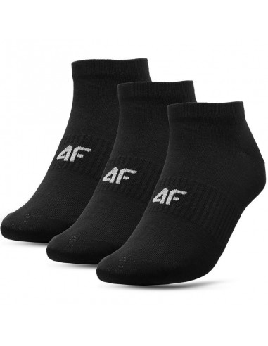 4F H4L22-SOD302-20S Αθλητικές Κάλτσες Μαύρες 3 Ζεύγη