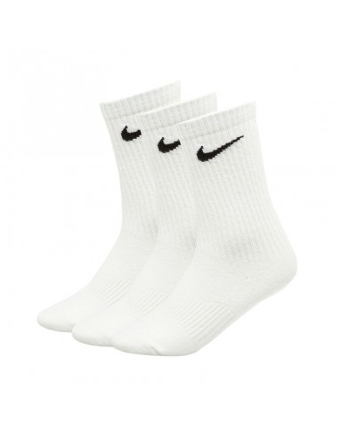 Nike Everyday Lightweight SX7676-100 Αθλητικές Κάλτσες Λευκές 3 Ζεύγη