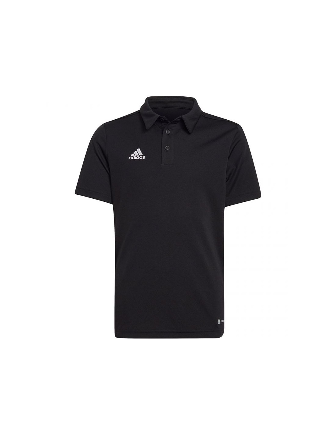 Adidas Παιδικό Καλοκαιρινό Polo Κοντομάνικο Μαύρο Entrada 22 H57481