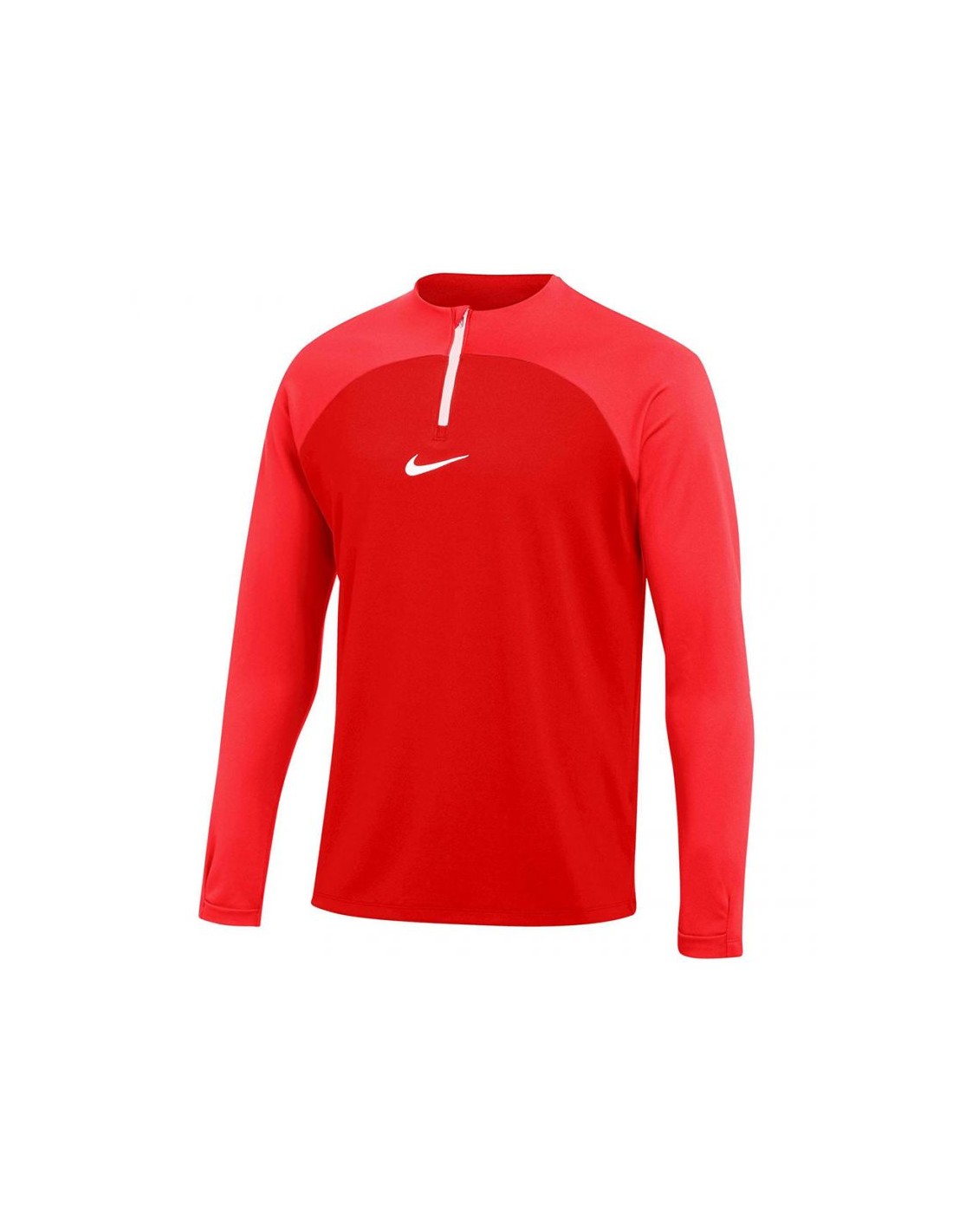 Nike Academy Ανδρική Μπλούζα Dri-Fit με Φερμουάρ Μακρυμάνικη Κόκκινη DH9230-657