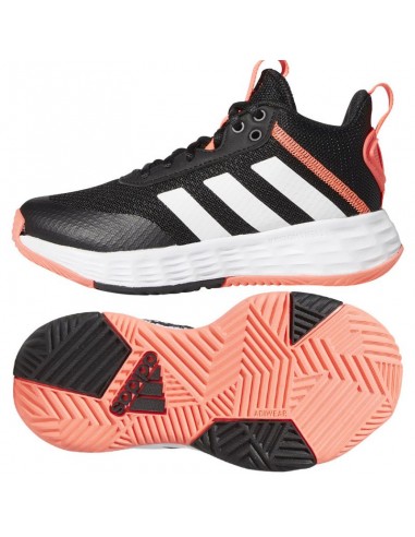 Adidas Αθλητικά Παιδικά Παπούτσια Μπάσκετ Ownthegame 2 Core Black / Cloud White / Turbo GZ3379