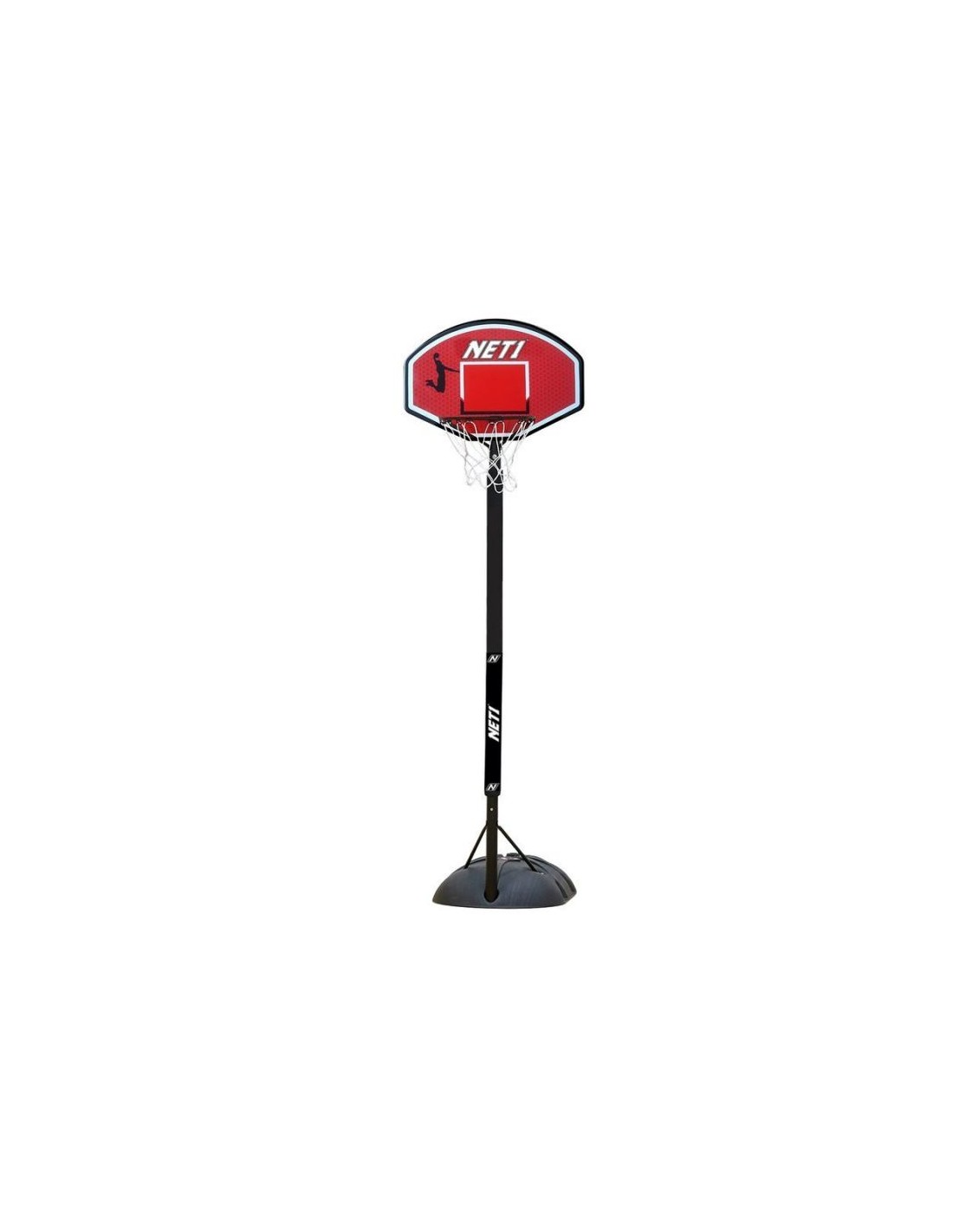Net1 Xplode JR N123201 Μπασκέτα με Βάση και Ρυθμιζόμενο Ύψος 200-260εκ.