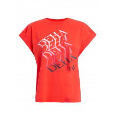 Deha Eco-Wear Graphic T-Shirt B64520-55214 Πορτοκαλί