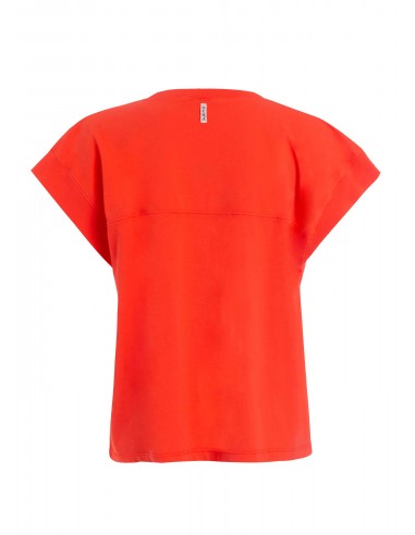 Deha Γυναικείο T-shirt Πορτοκαλί με Στάμπα B64520-55214