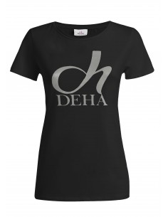 Deha Γυναικείο T-shirt Μαύρο B64770-44202