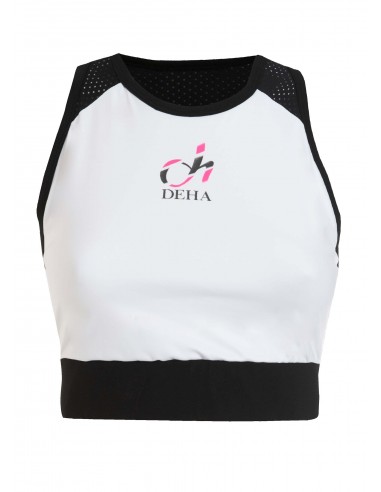 Deha Sporty Top With Net Inserts B64423-10001 Λευκό