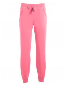Deha Ψηλόμεσο Παντελόνι Γυναικείας Φόρμας με Λάστιχο Ροζ A00538-55219