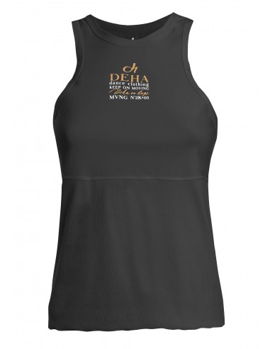 Deha Αμάνικη Γυναικεία Μπλούζα Καλοκαιρινή Κίτρινη B64031-55205