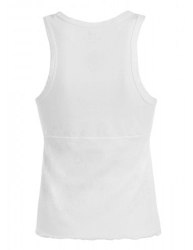 Deha B64031 Αμάνικο Γυναικείο Top Λευκό