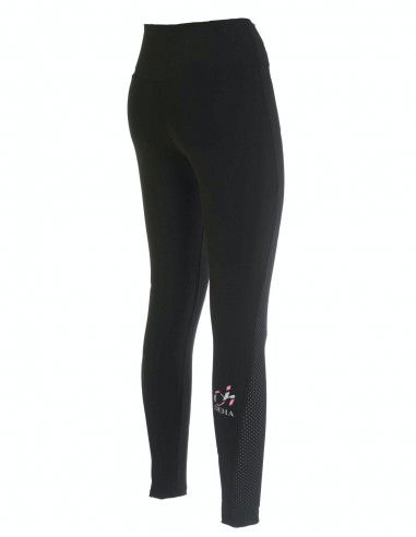 Deha Sporty Leggings With Net Inserts B64425-10009 Μαύρο
