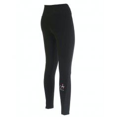 Deha Sporty Leggings With Net Inserts B64425-10009 Μαύρο