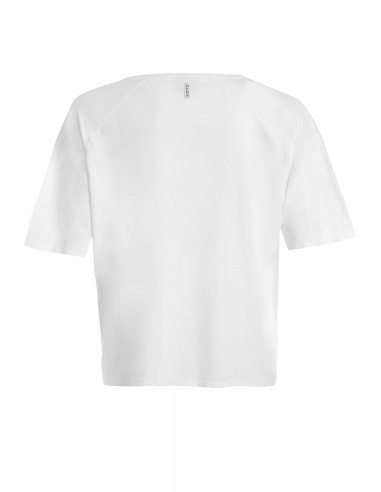 Deha Γυναικείο T-shirt Λευκό με Στάμπα D63671-10001