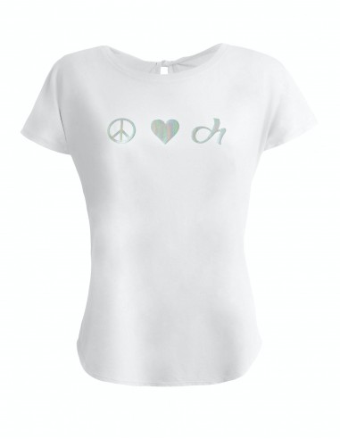 Deha Eco-Wear Yoga T-Shirt B64302-10001 Λευκό
