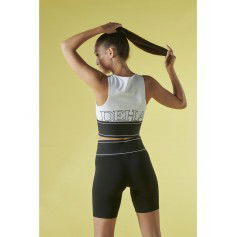 Deha Halter Top Elastic B64401-10001 Λευκό