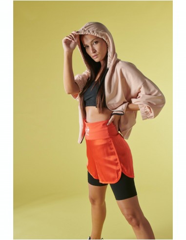Deha Γυναικείο Ψηλόμεσο Σορτς Πορτοκαλί B64466-55214