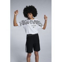 Deha Graphic T-Shirt D63671-10001 Λευκό