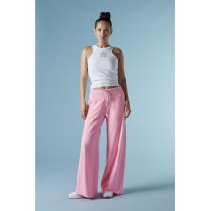 Deha B64031 Αμάνικο Γυναικείο Top Λευκό