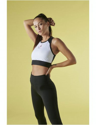 Deha Sporty Top With Net Inserts B64423-10001 Λευκό