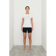 Deha Graphic Stretch T-Shirt A00141-10001 Λευκό
