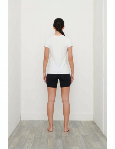 Deha Γυναικείο T-shirt Λευκό με Στάμπα A00141-10001