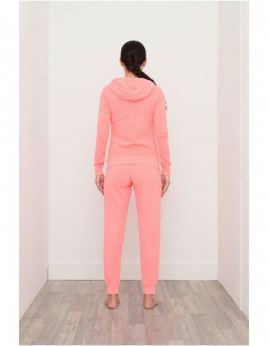 Deha Full Zip Fitness Hoodie A00503-55219 Ρόζ