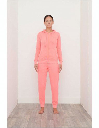 Deha Full Zip Fitness Hoodie A00503-55219 Ρόζ