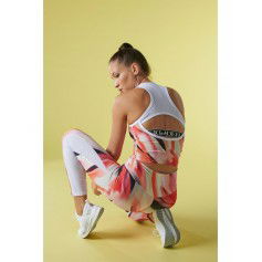 Deha Allover Leggings B64435-55705 Κοραλί