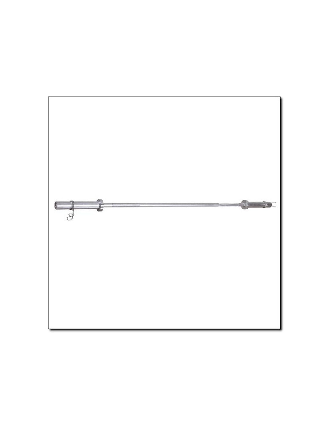 HMS HMS GO200 Ίσια Μπάρα Ολυμπιακού Τύπου Φ50 16.2kg Μήκους 200cm με Κολάρα Μανταλάκια