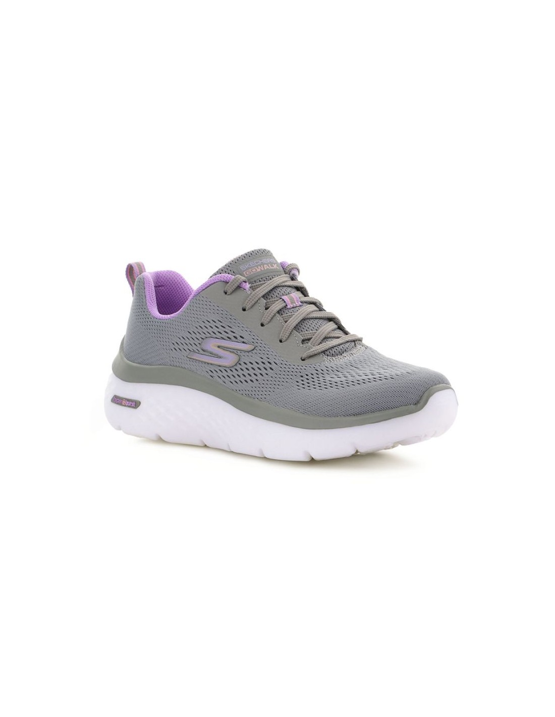 Skechers Hyper Burst Γυναικεία Sneakers Γκρι 124578-GYPR
