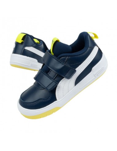 Puma Παιδικό Sneaker Multiflex Sl με Σκρατς Κίτρινο 380741-08