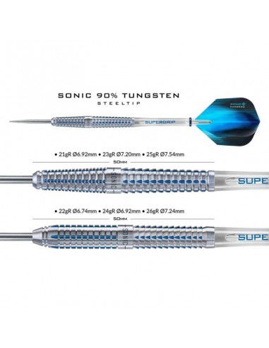 Harrows Sonic Darts 90% Steeltip HS-TNK-000013298