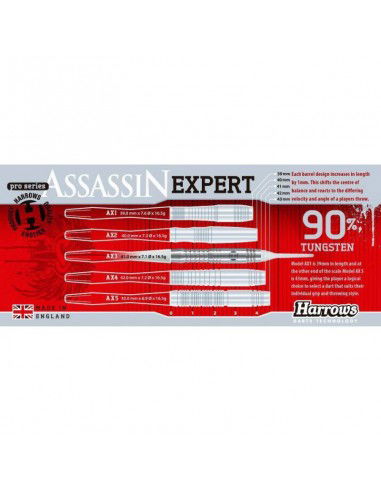 Darts Harrows Assassin Expert 90% Softip HS-TNK-000013220