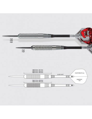 Harrows Silver Arrows Steeltip HS-TNK-000013162