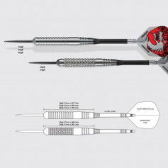 Harrows Silver Arrows Steeltip HS-TNK-000013162